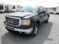 2012 Midnight Blue Metallic GMC Sierra 1500 Extended Cab 4x4  photo #3