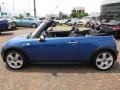 2006 Hyper Blue Metallic Mini Cooper S Convertible  photo #10