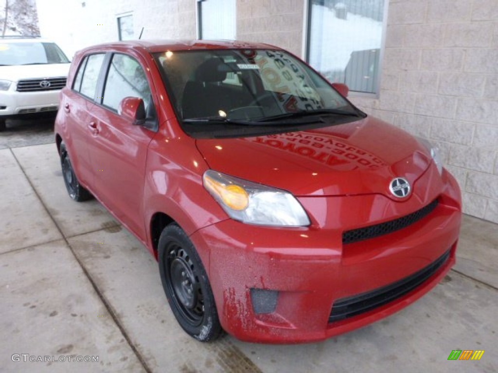 Bacelona Red 2013 Scion xD Standard xD Model Exterior Photo #75502271