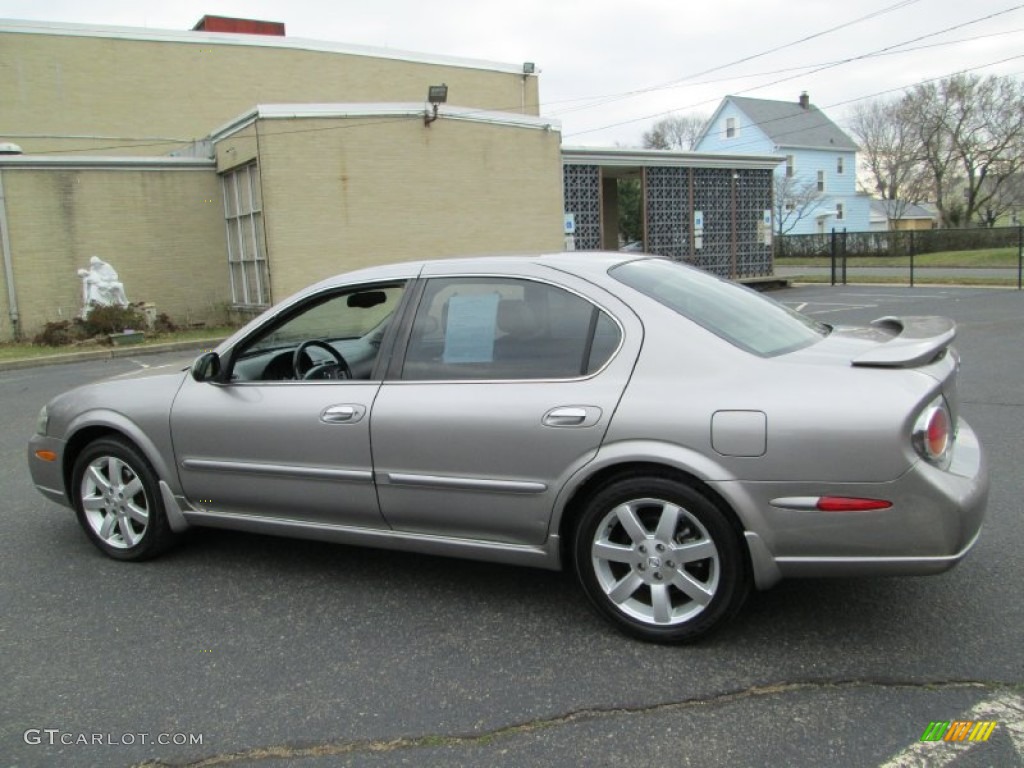 2003 Maxima GLE - Sheer Silver / Black photo #4