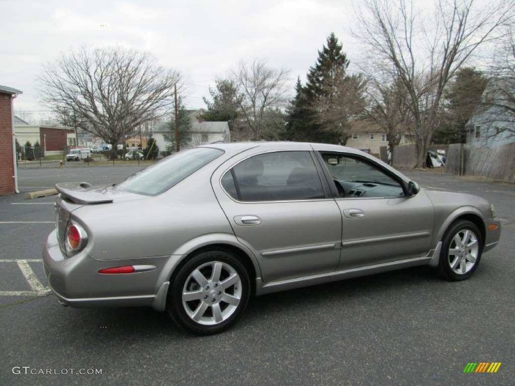 2003 Maxima GLE - Sheer Silver / Black photo #8
