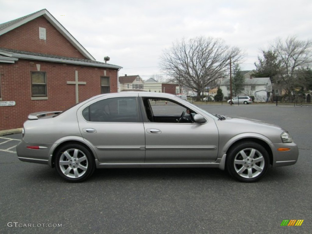 2003 Maxima GLE - Sheer Silver / Black photo #9