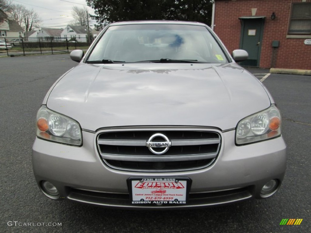 2003 Maxima GLE - Sheer Silver / Black photo #12