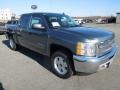 2013 Blue Granite Metallic Chevrolet Silverado 1500 LT Crew Cab 4x4  photo #1