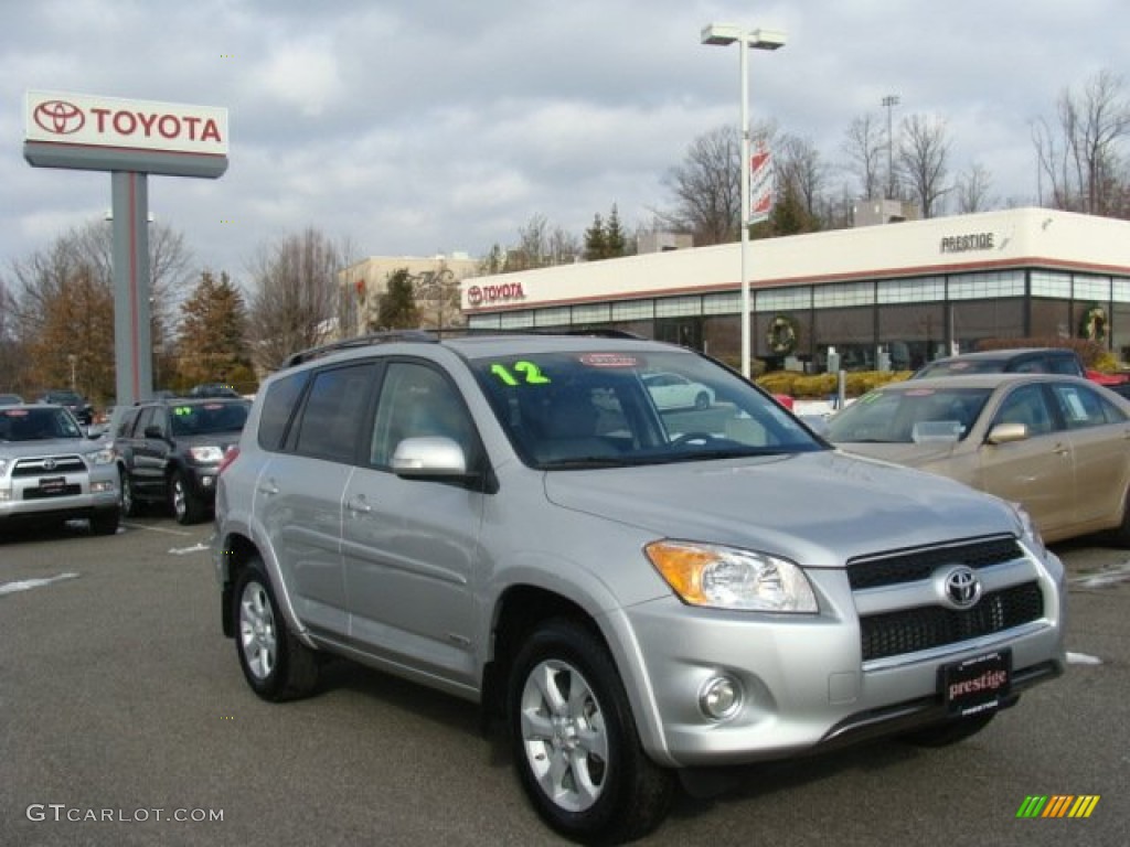 2012 RAV4 Limited 4WD - Classic Silver Metallic / Ash photo #1