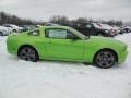Gotta Have It Green 2013 Ford Mustang V6 Coupe Exterior