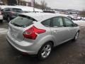 2013 Ingot Silver Ford Focus SE Hatchback  photo #8