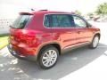 2012 Wild Cherry Metallic Volkswagen Tiguan SE  photo #7