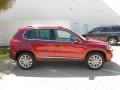 Wild Cherry Metallic - Tiguan SE Photo No. 8