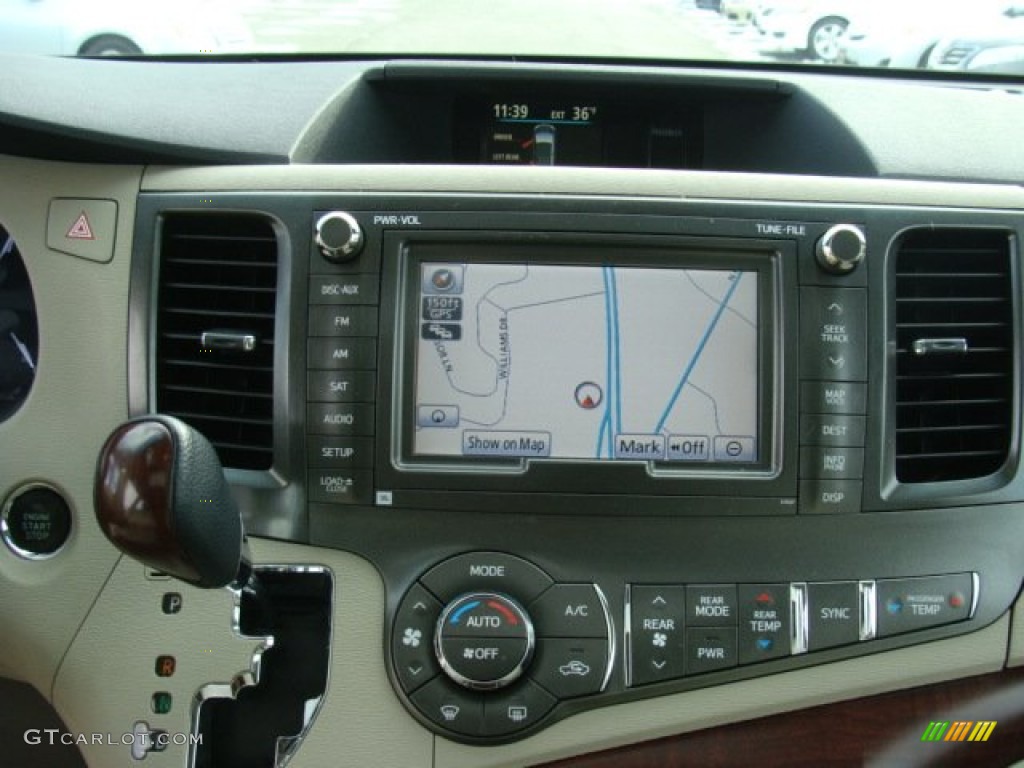 2011 Sienna Limited AWD - Salsa Red Pearl / Bisque photo #11