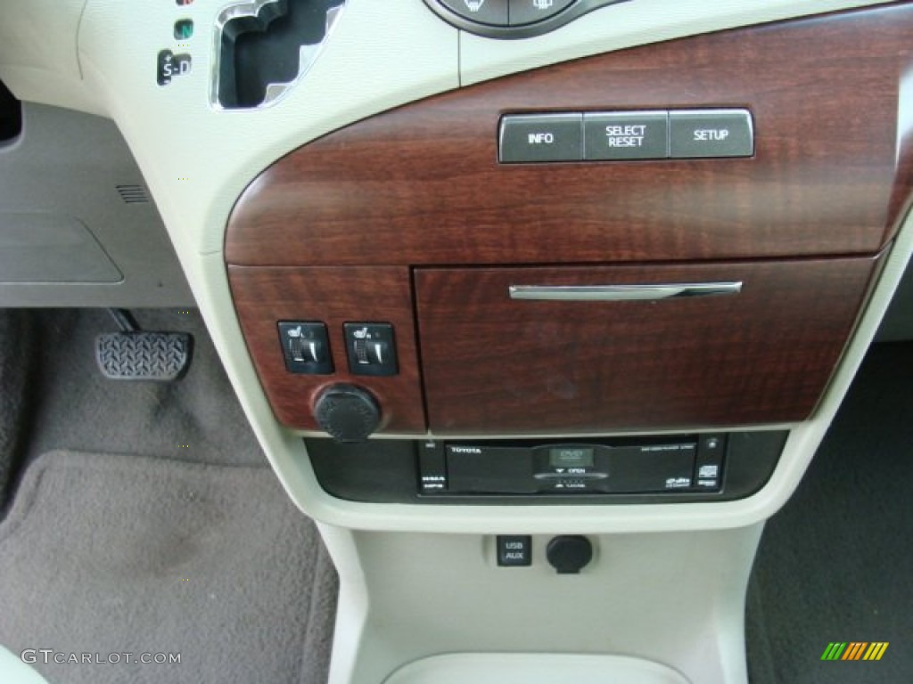 2011 Sienna Limited AWD - Salsa Red Pearl / Bisque photo #12