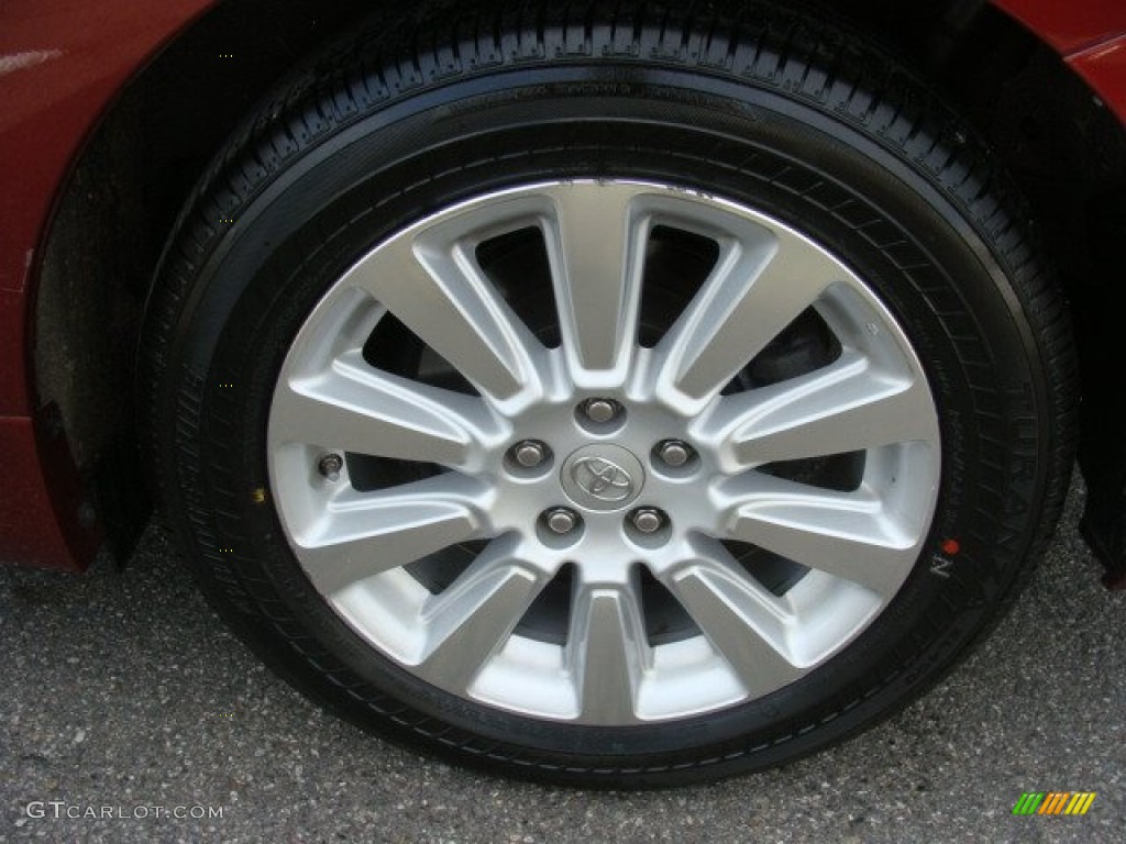 2011 Sienna Limited AWD - Salsa Red Pearl / Bisque photo #14