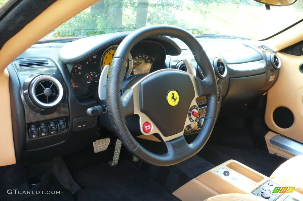 2005 F430 Coupe F1 - Rosso Corsa / Beige photo #18