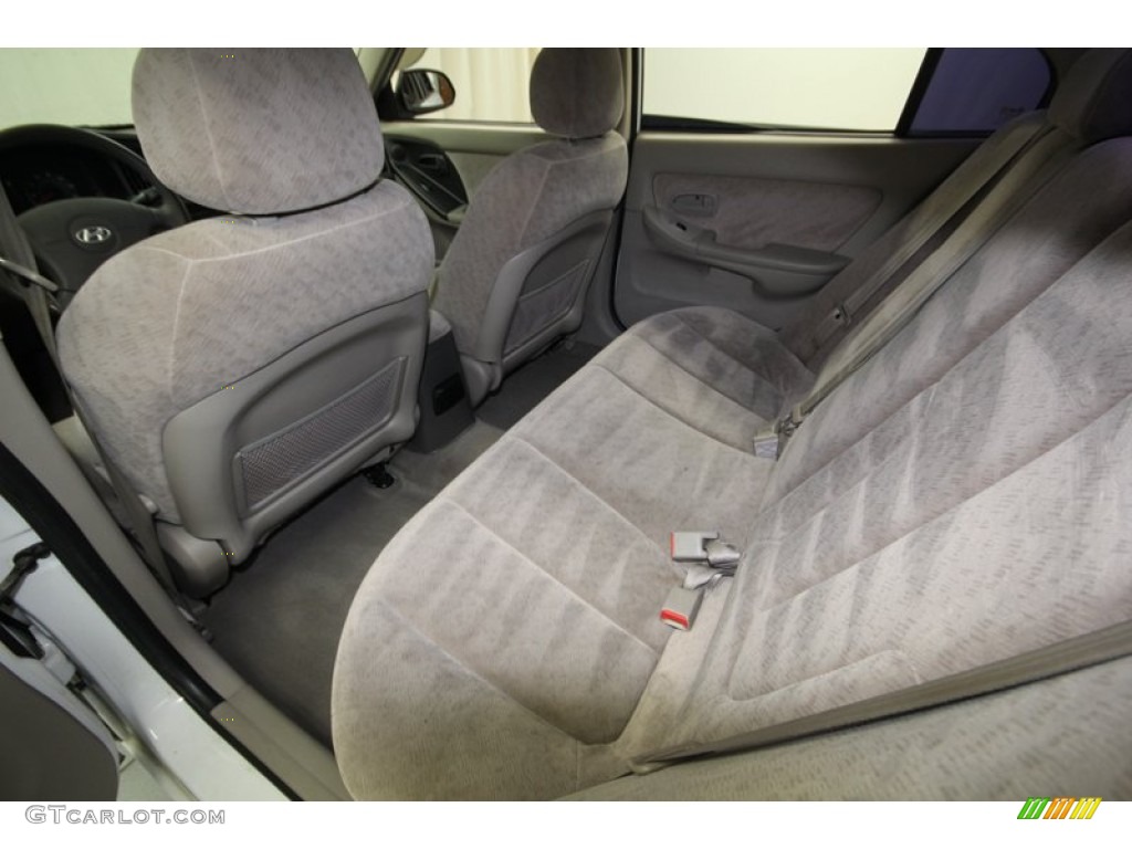2006 Elantra GLS Sedan - Nordic White / Gray photo #22