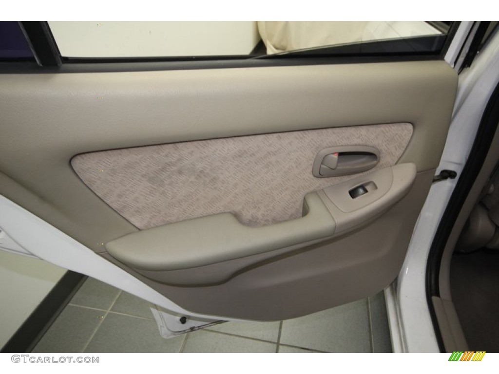 2006 Elantra GLS Sedan - Nordic White / Gray photo #23