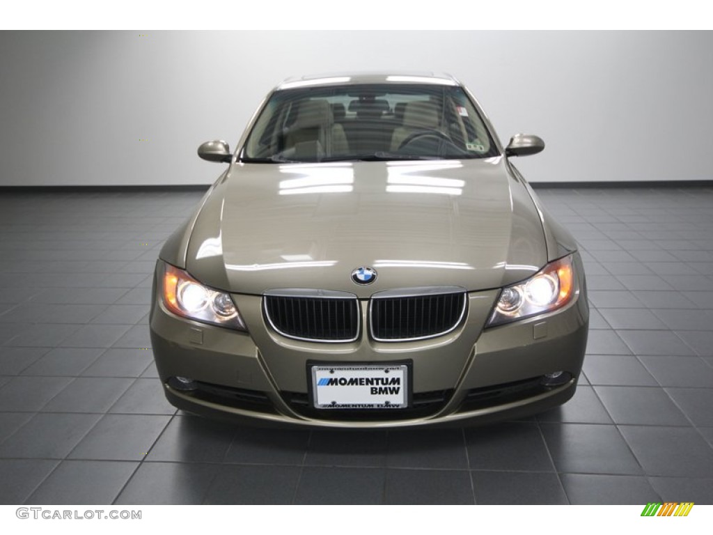 2006 3 Series 325i Sedan - Sonora Metallic / Beige photo #6
