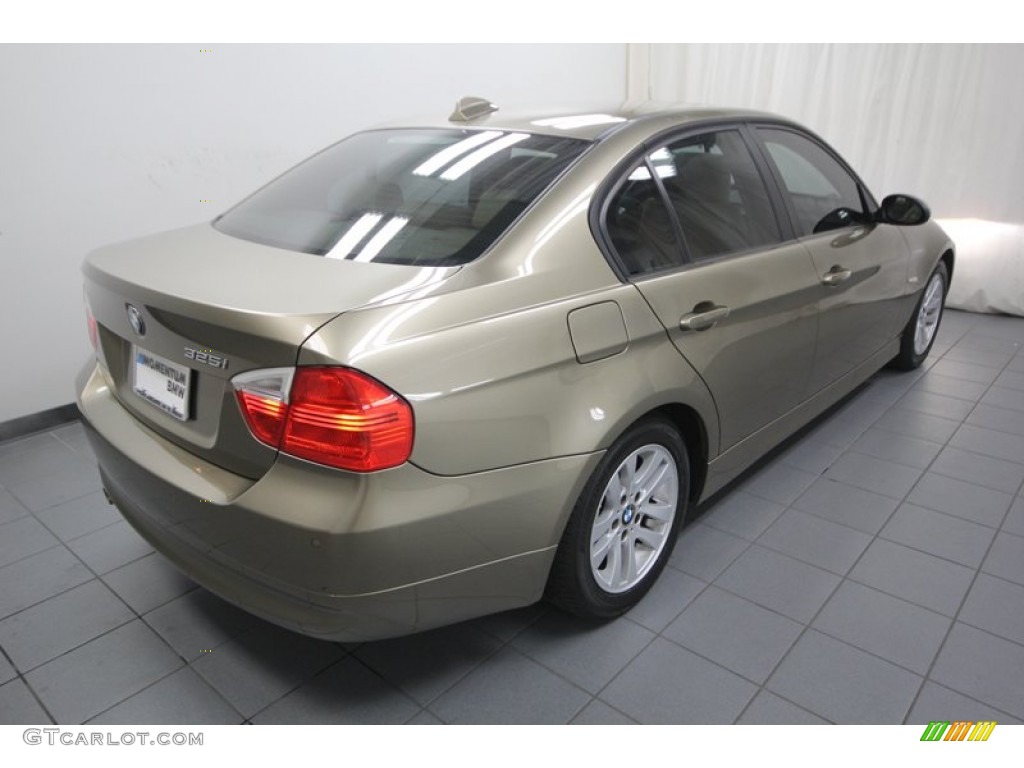2006 3 Series 325i Sedan - Sonora Metallic / Beige photo #11