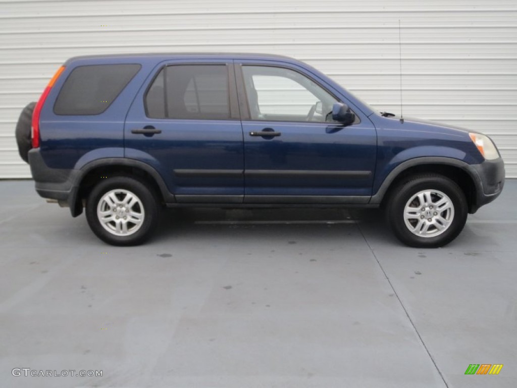 2004 CR-V EX 4WD - Eternal Blue Pearl / Black photo #2