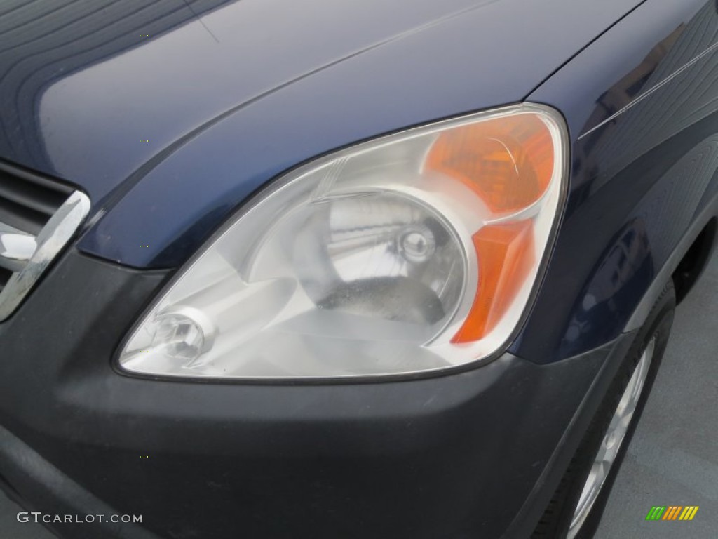 2004 CR-V EX 4WD - Eternal Blue Pearl / Black photo #8