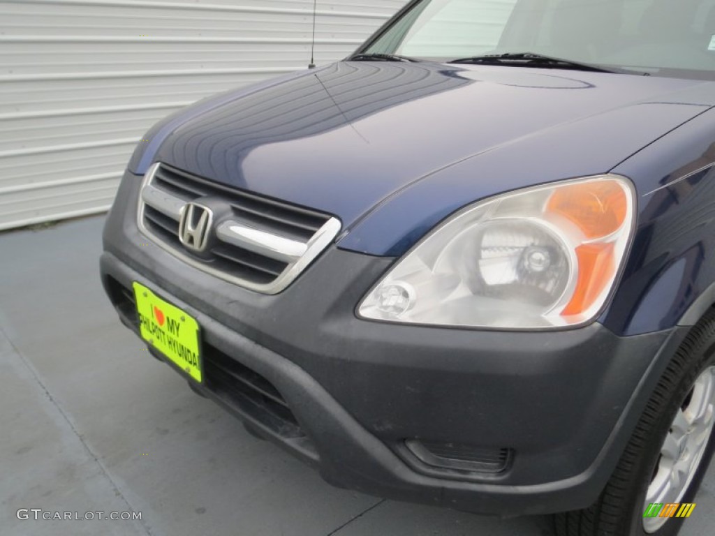2004 CR-V EX 4WD - Eternal Blue Pearl / Black photo #9
