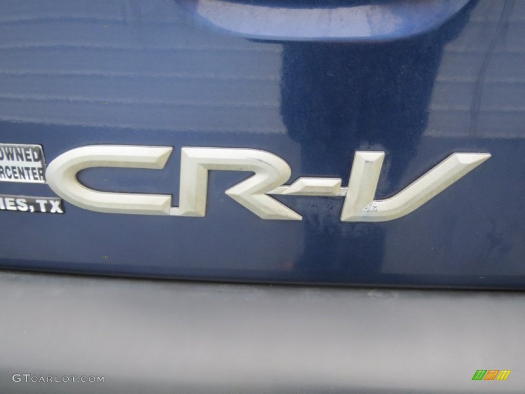 2004 CR-V EX 4WD - Eternal Blue Pearl / Black photo #16