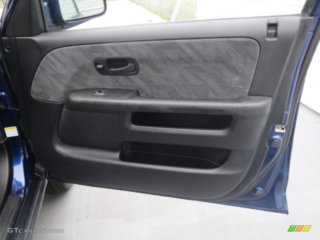 2004 CR-V EX 4WD - Eternal Blue Pearl / Black photo #19