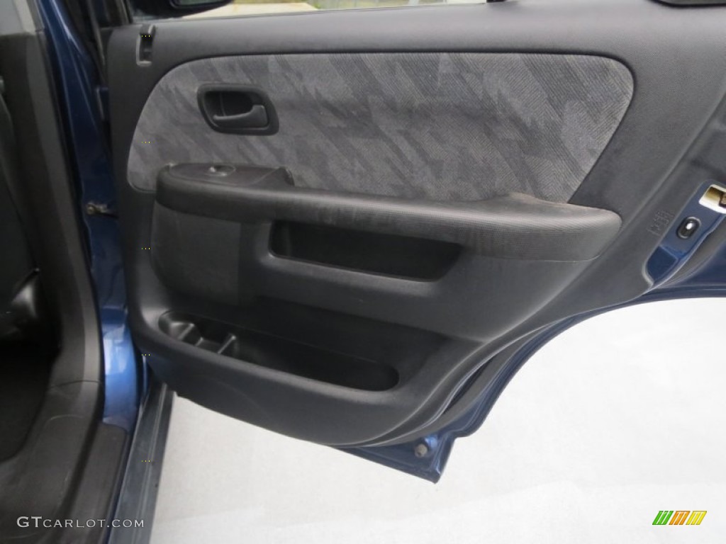 2004 CR-V EX 4WD - Eternal Blue Pearl / Black photo #22