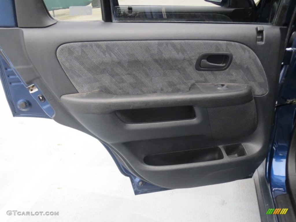 2004 CR-V EX 4WD - Eternal Blue Pearl / Black photo #25