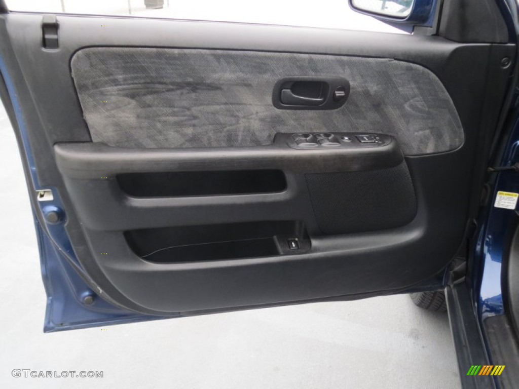 2004 CR-V EX 4WD - Eternal Blue Pearl / Black photo #27