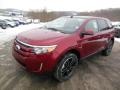 2013 Ruby Red Ford Edge SEL AWD  photo #4