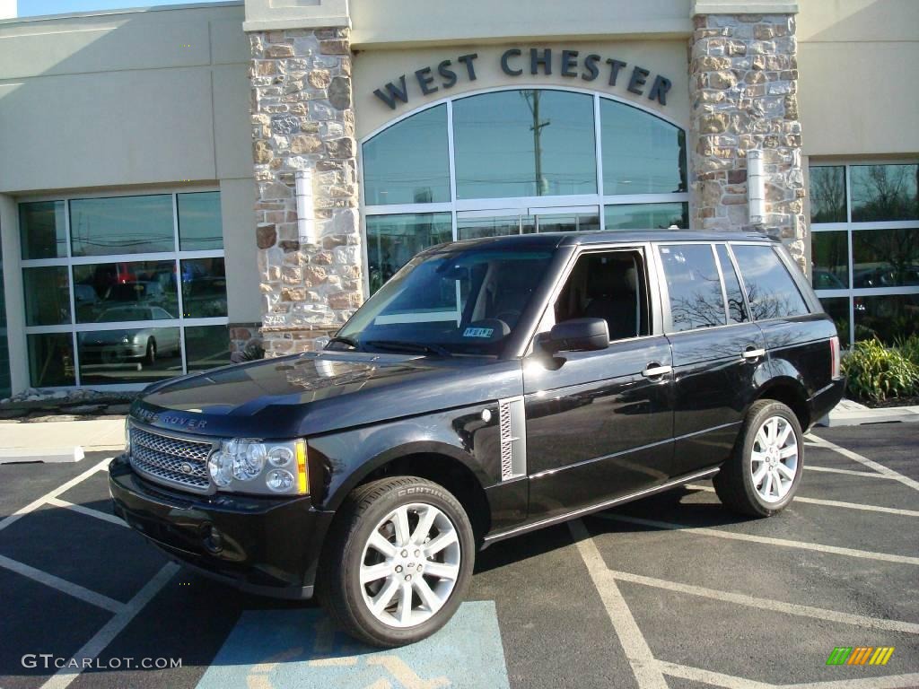 2006 Range Rover Supercharged - Java Black Pearl / Charcoal/Jet photo #1