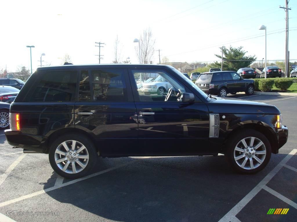 2006 Range Rover Supercharged - Java Black Pearl / Charcoal/Jet photo #6