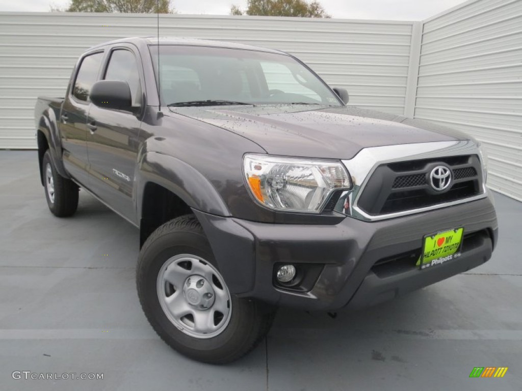 2013 Tacoma V6 SR5 Prerunner Double Cab - Magnetic Gray Metallic / Graphite photo #1