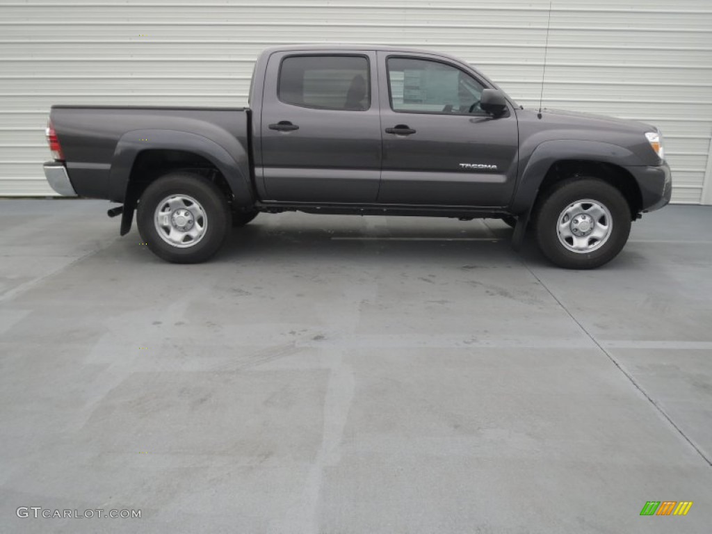 2013 Tacoma V6 SR5 Prerunner Double Cab - Magnetic Gray Metallic / Graphite photo #2