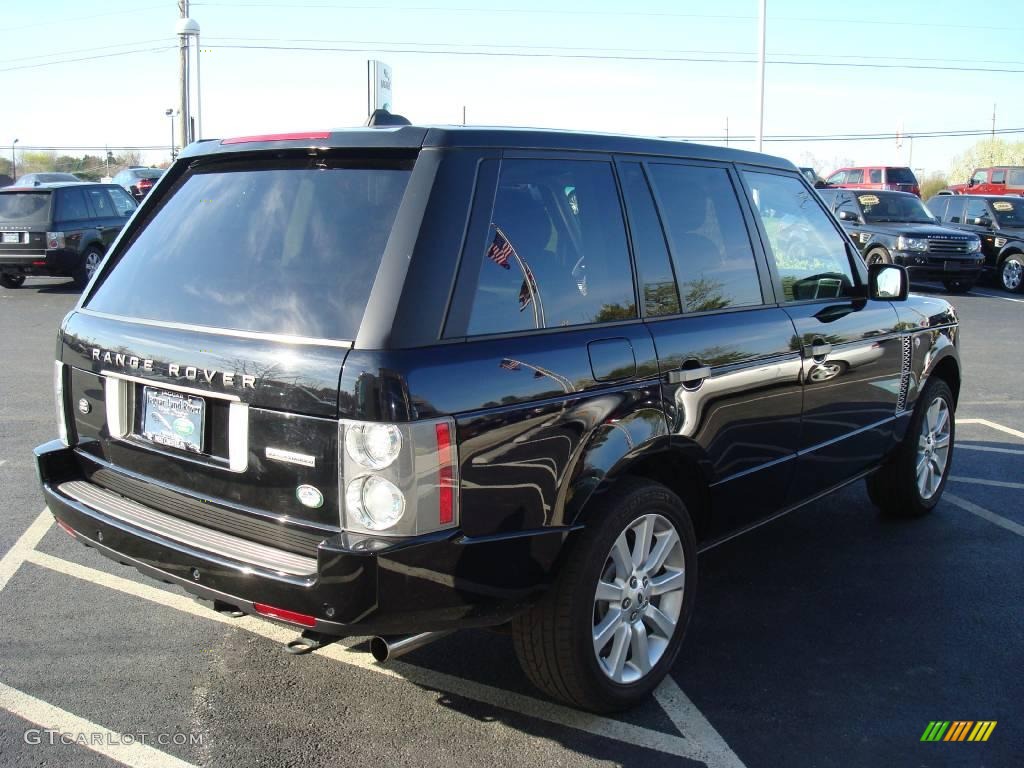 2006 Range Rover Supercharged - Java Black Pearl / Charcoal/Jet photo #7