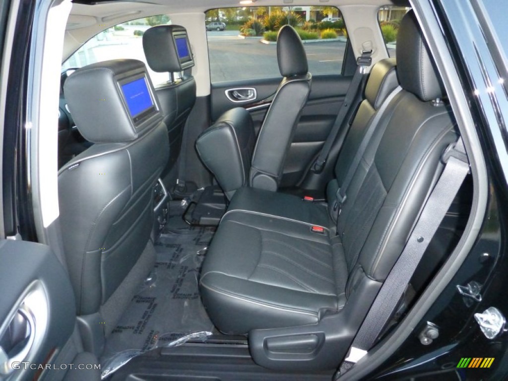 Graphite Interior 2013 Infiniti JX 35 AWD Photo #75511205