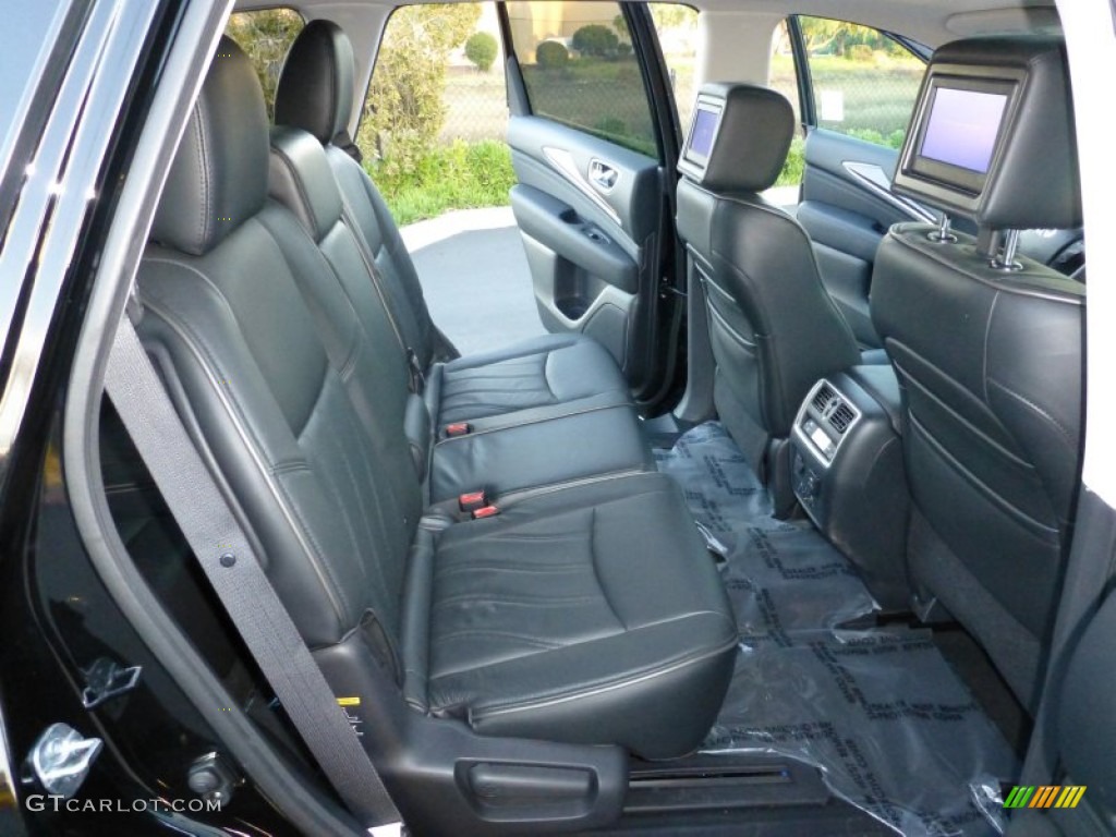 Graphite Interior 2013 Infiniti JX 35 AWD Photo #75511271