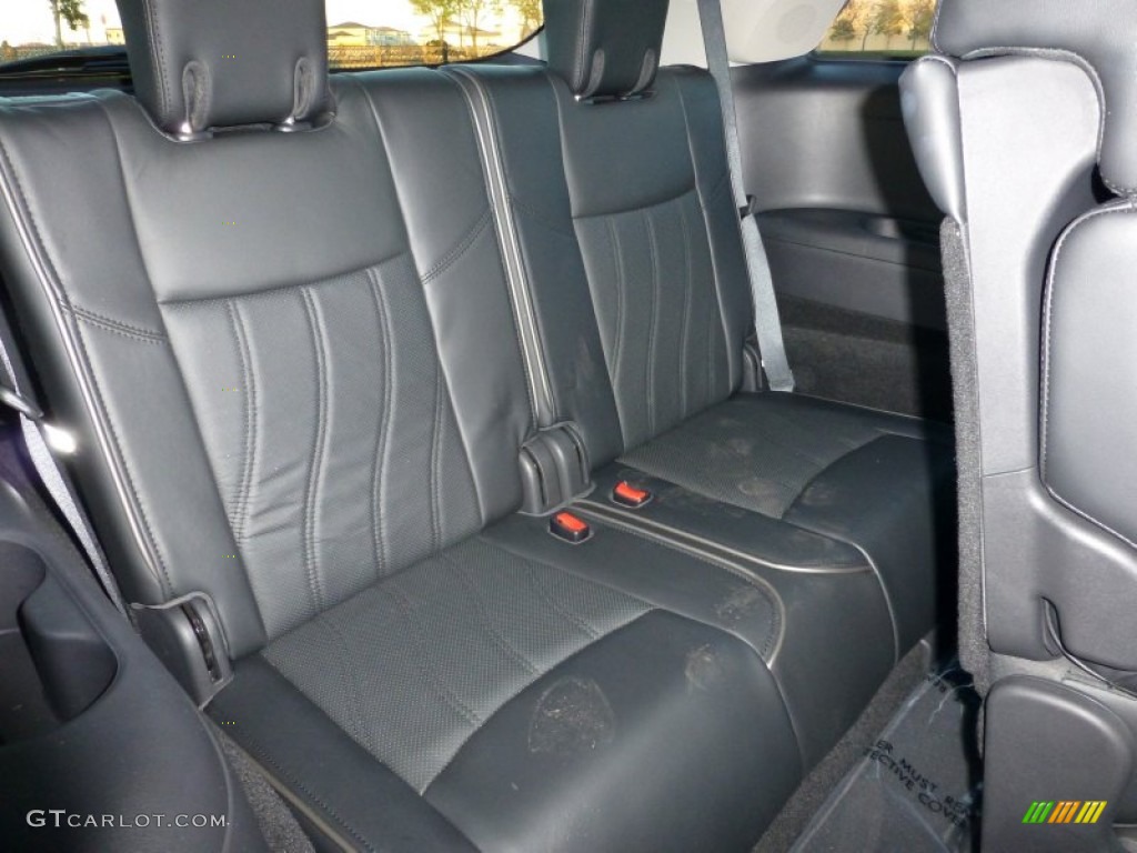 Graphite Interior 2013 Infiniti JX 35 AWD Photo #75511279