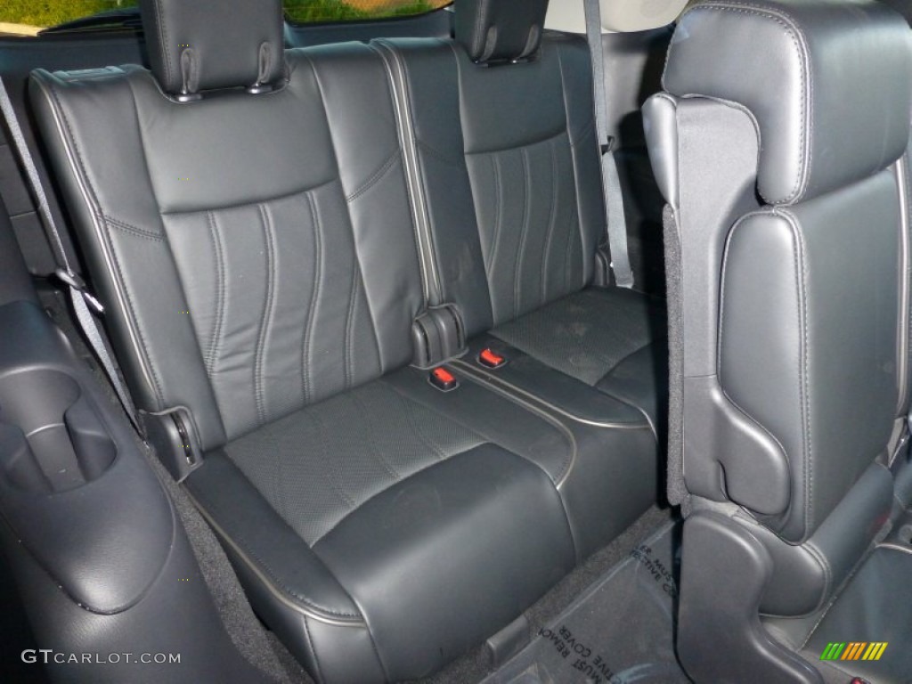Graphite Interior 2013 Infiniti JX 35 AWD Photo #75511298