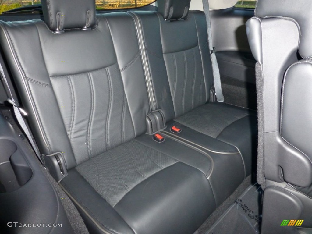Graphite Interior 2013 Infiniti JX 35 AWD Photo #75511316