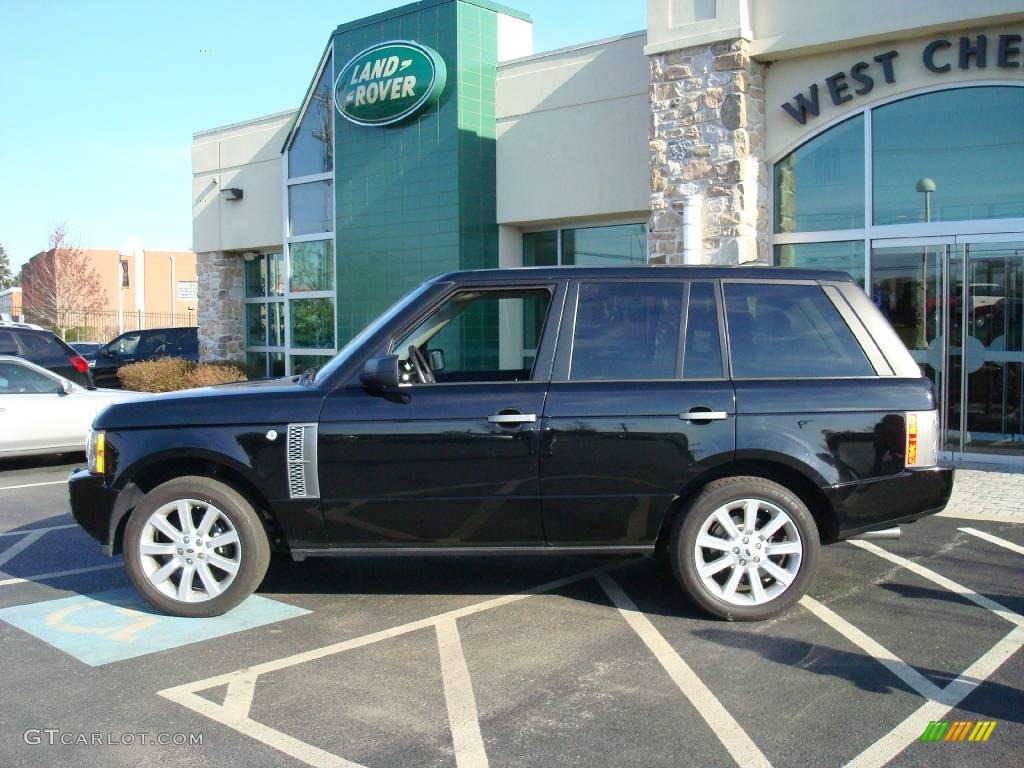 2006 Range Rover Supercharged - Java Black Pearl / Charcoal/Jet photo #10