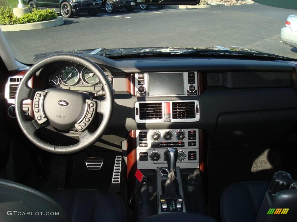 2006 Range Rover Supercharged - Java Black Pearl / Charcoal/Jet photo #24