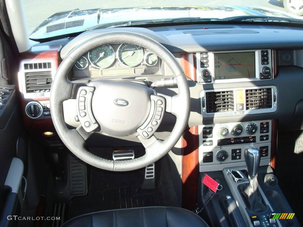 2006 Range Rover Supercharged - Java Black Pearl / Charcoal/Jet photo #25