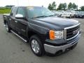 Onyx Black - Sierra 1500 SLT Crew Cab 4x4 Photo No. 6