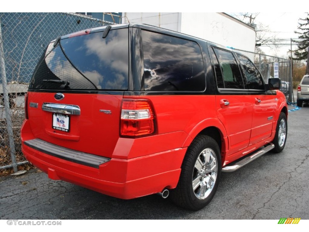 2008 Expedition Funkmaster Flex Limited 4x4 - Colorado Red/Black / Charcoal Black/Red photo #3