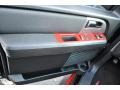 2008 Ford Expedition Charcoal Black/Red Interior Door Panel Photo
