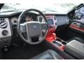 2008 Ford Expedition Charcoal Black/Red Interior Dashboard Photo