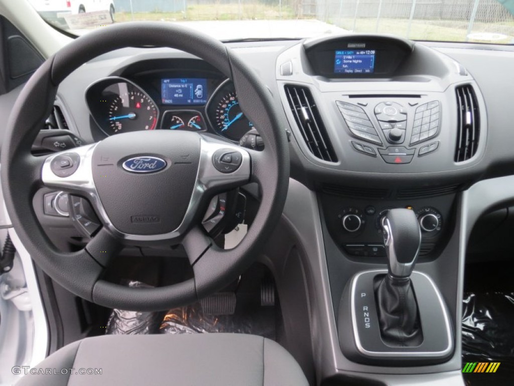 2013 Ford Escape SE 1.6L EcoBoost Charcoal Black Dashboard Photo #75514368