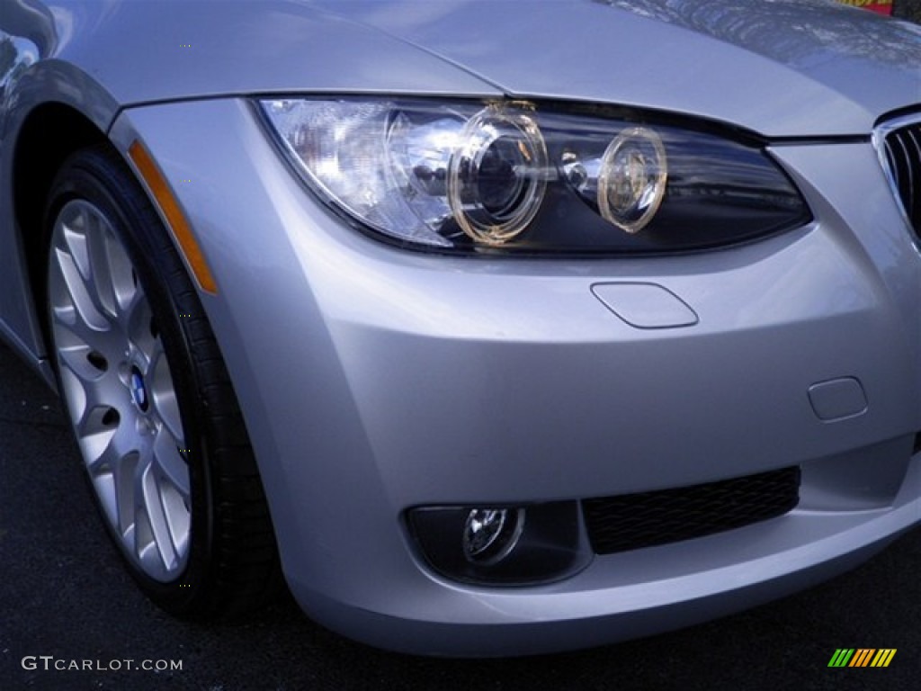 2009 3 Series 328i Coupe - Titanium Silver Metallic / Grey Dakota Leather photo #2