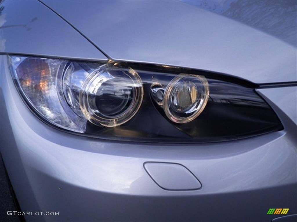 2009 3 Series 328i Coupe - Titanium Silver Metallic / Grey Dakota Leather photo #3